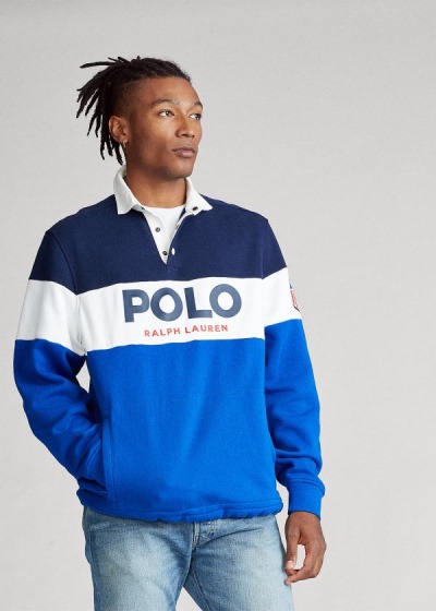 Men's Polo Ralph Lauren Rugby Sweatshirt | 705264VCZ